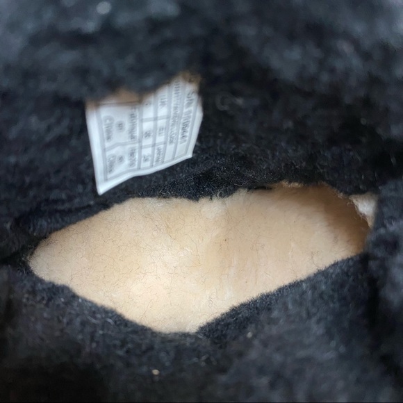 New! UGG Sequin Star Classic Mini Black Boot 7 - Picture 8 of 14